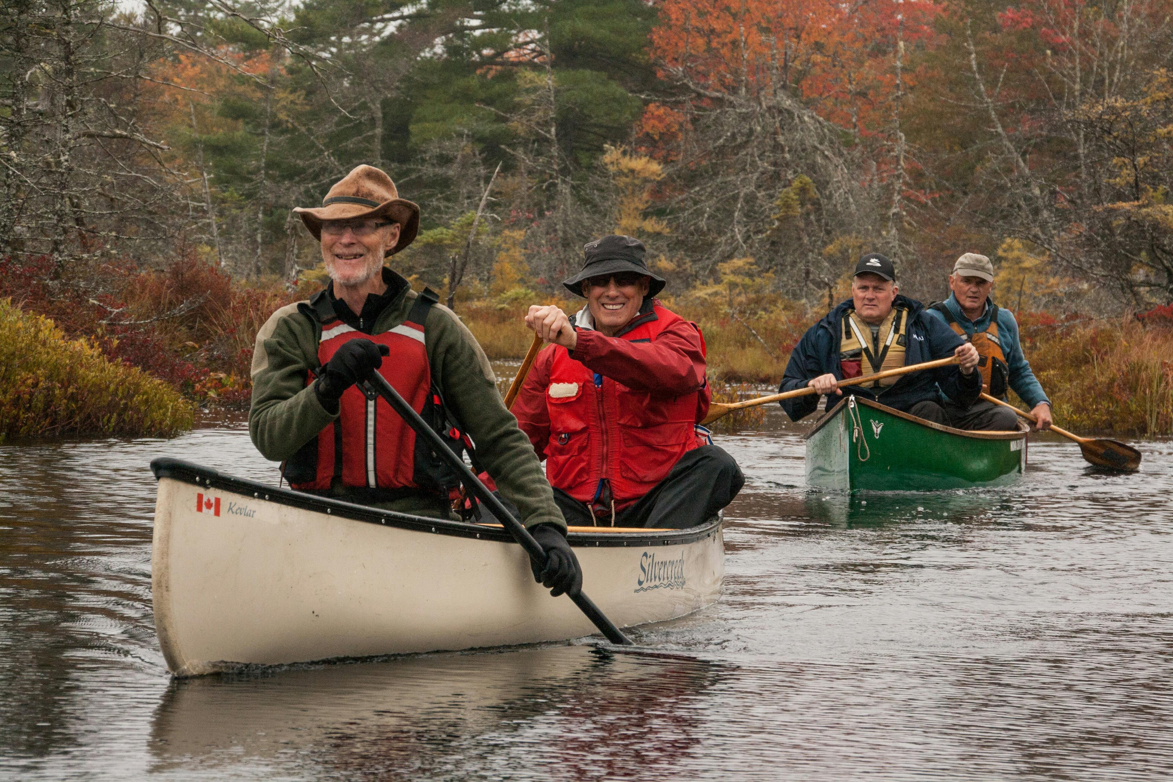 Blue Mountain Birch Cove canoe trip, October 2018