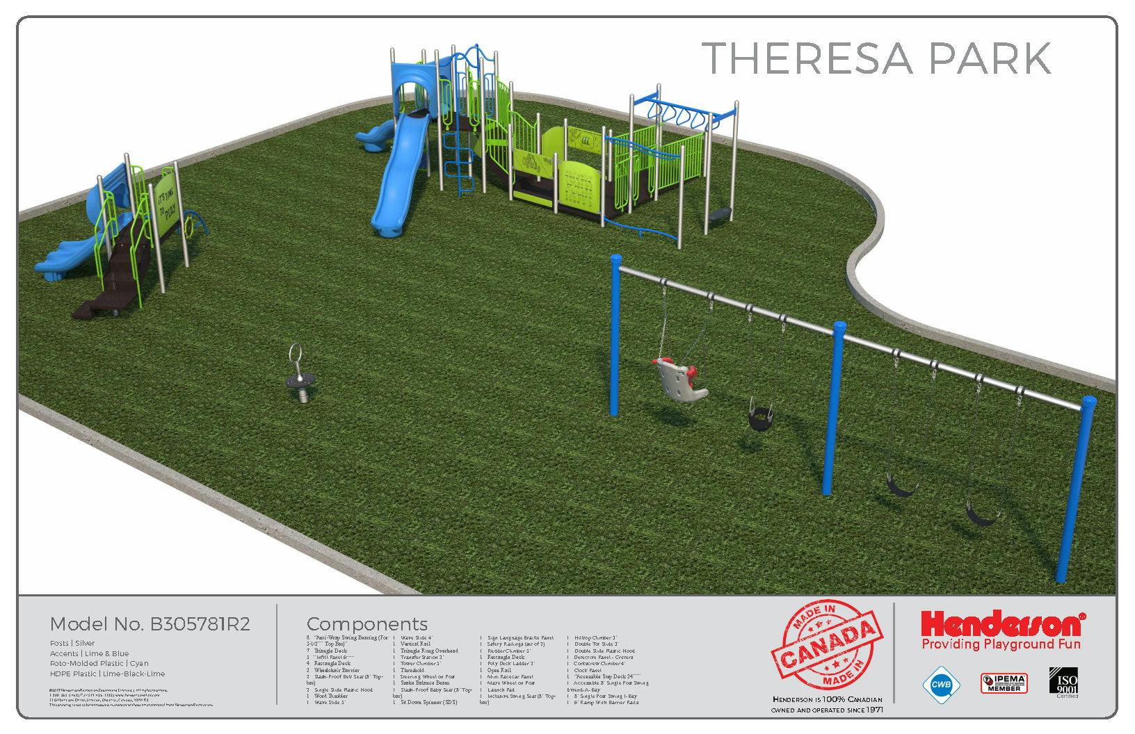 Theresa Park Playground Rendering