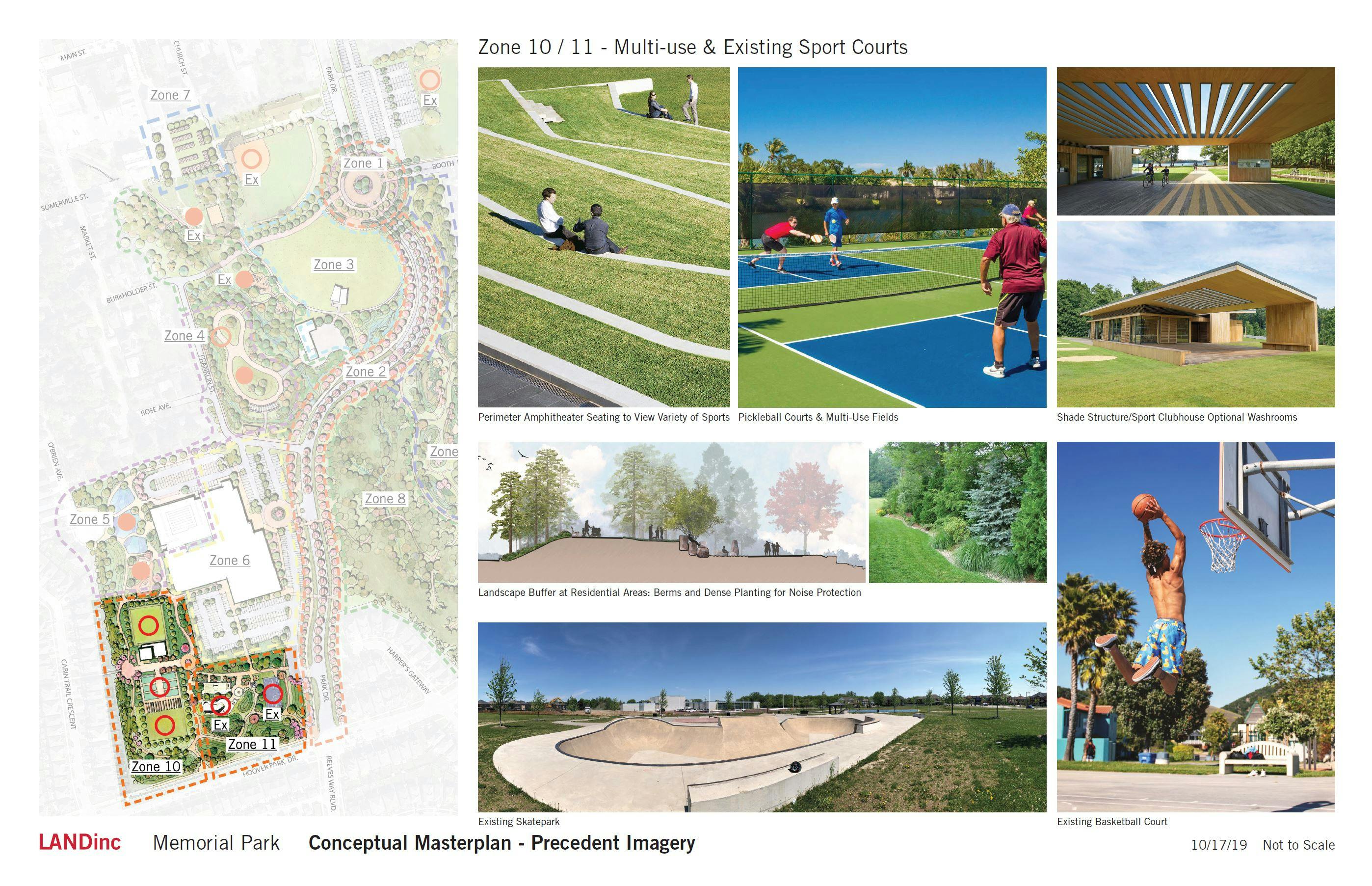 Memorial Park Conceptual Drawings - Fall 2019 - Page 13