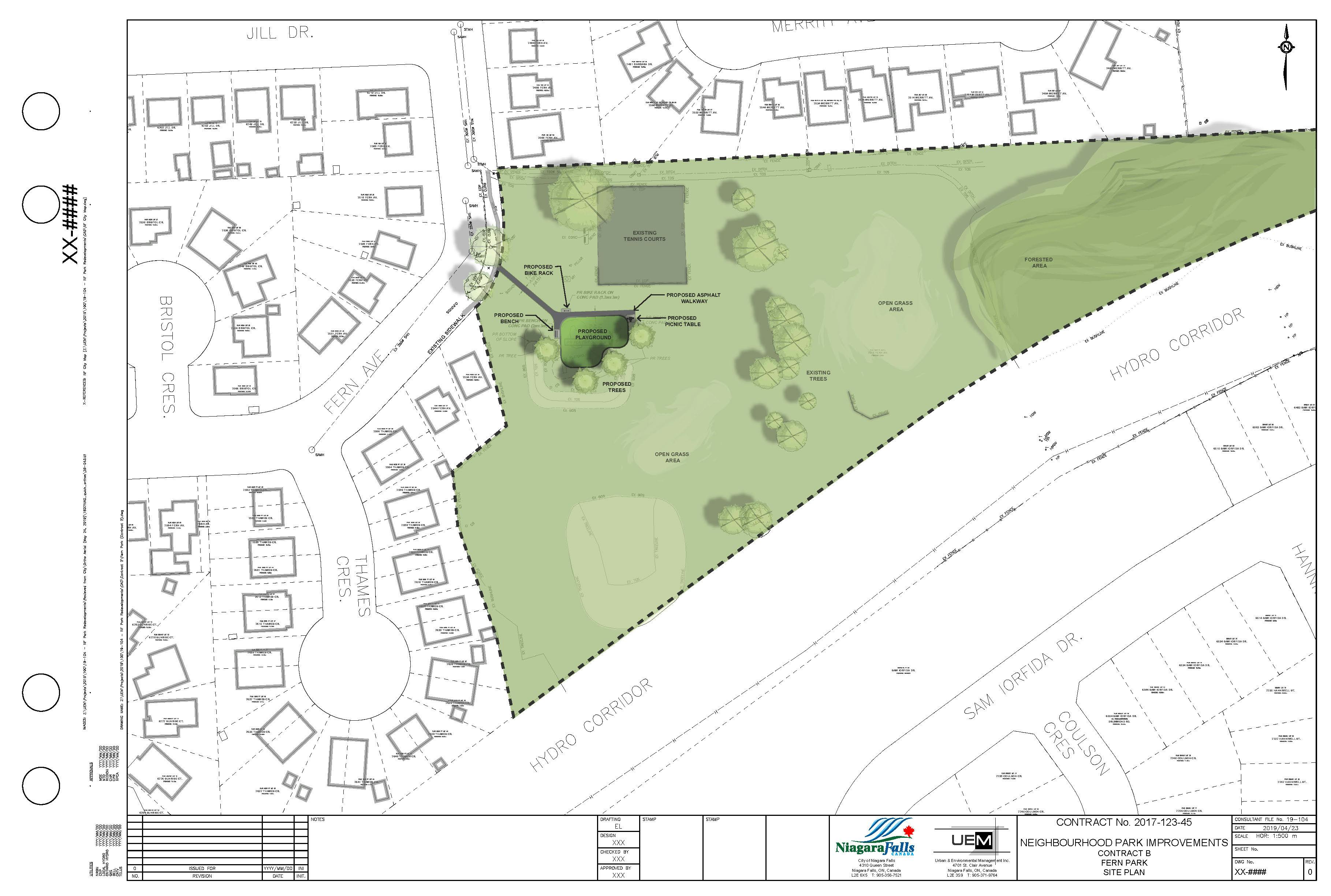 Fern Park Playground Rendering