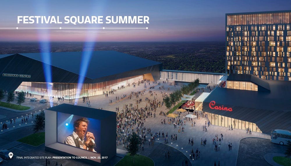Festival Square Summer Renderign