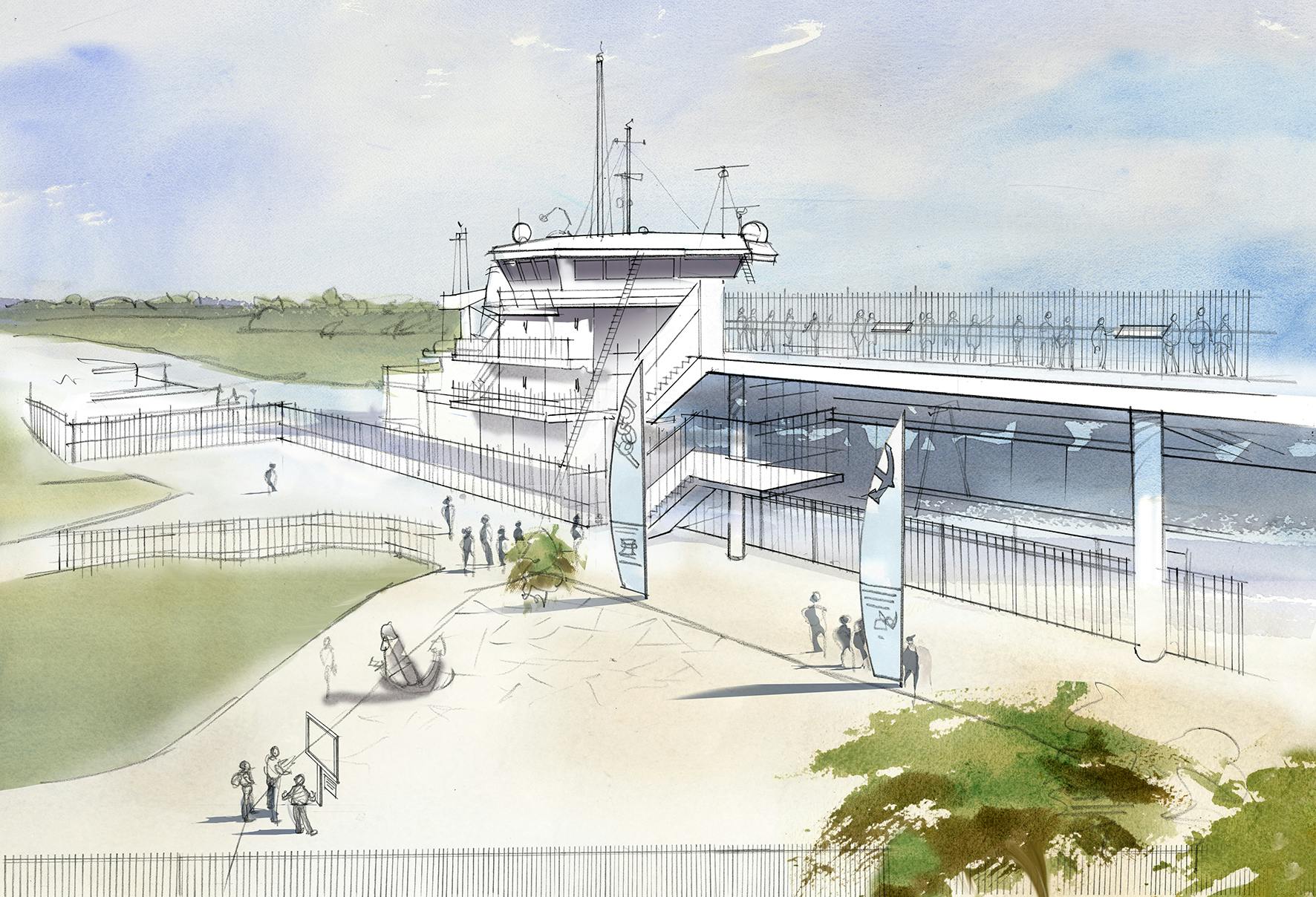 St. Catharines Museum: exterior rendering