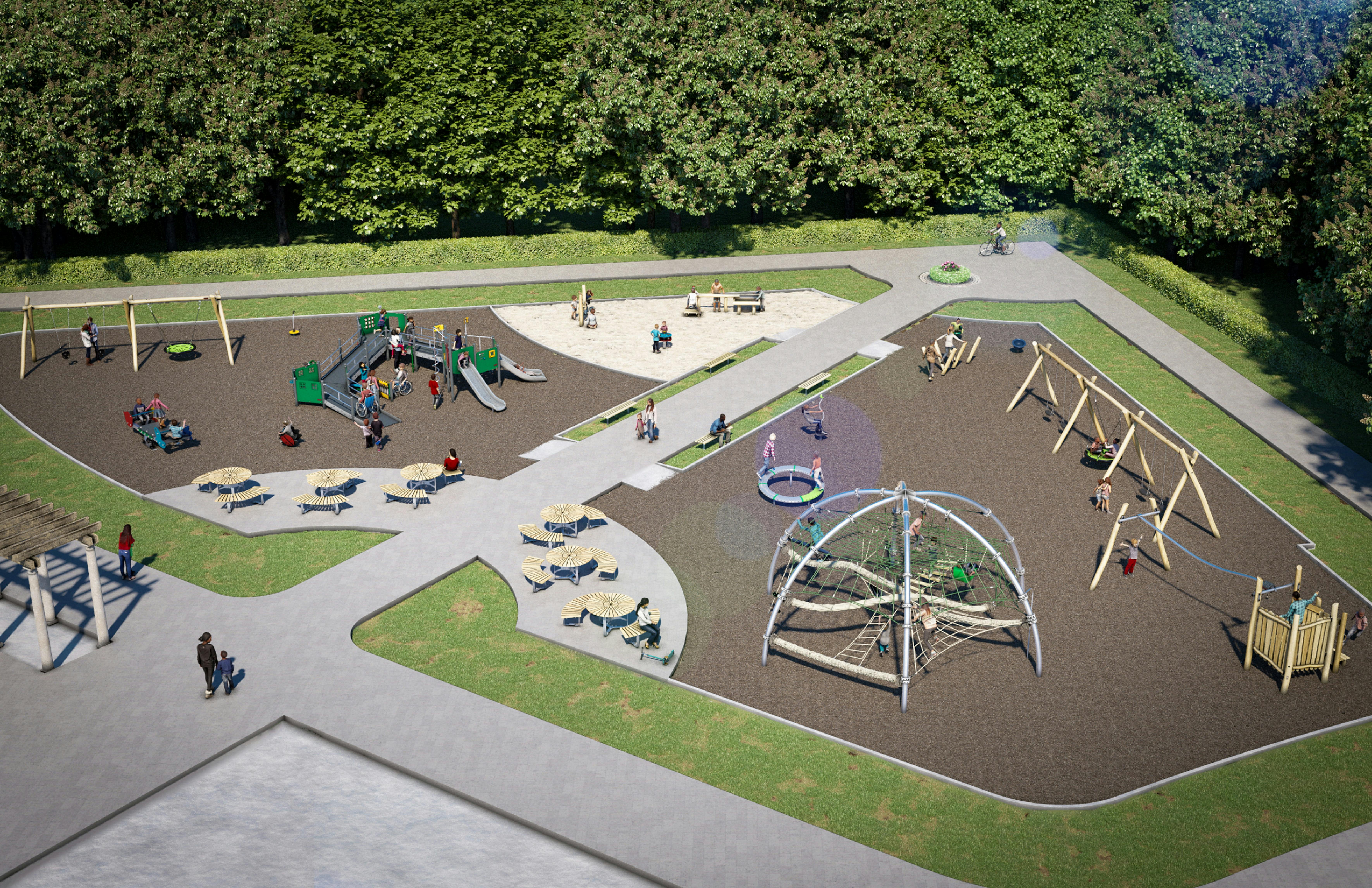 Playground A: All Play Areas