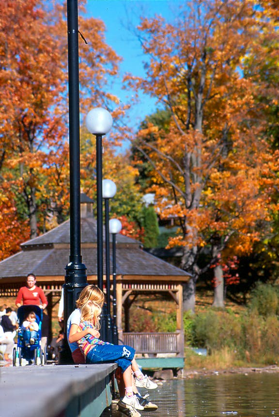 Boardwalk in Waterloo Park