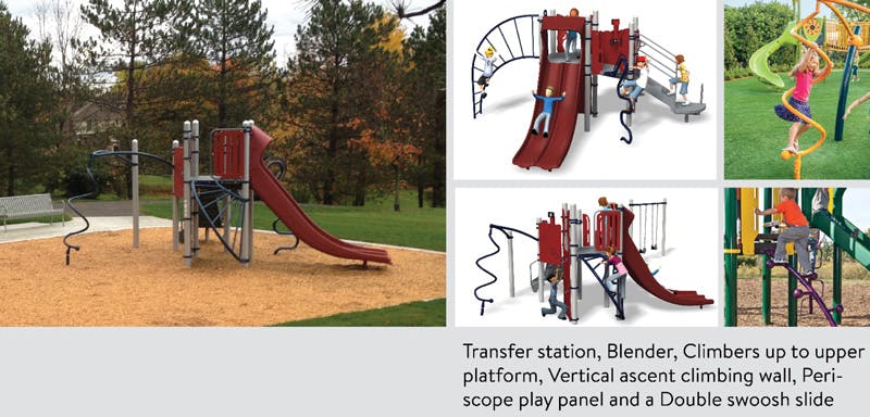 West Park - Proposed Playground Equipment - Option 1