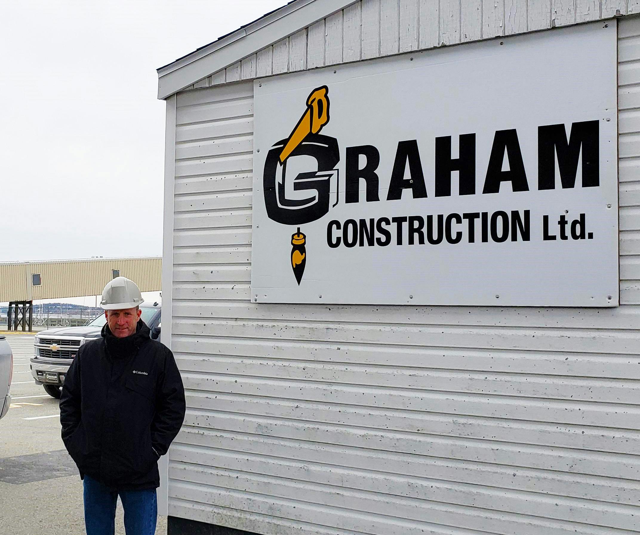 Graham Surette on-site at the terminal
