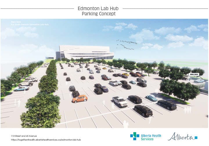 Edmonton Parking Lab Hub View