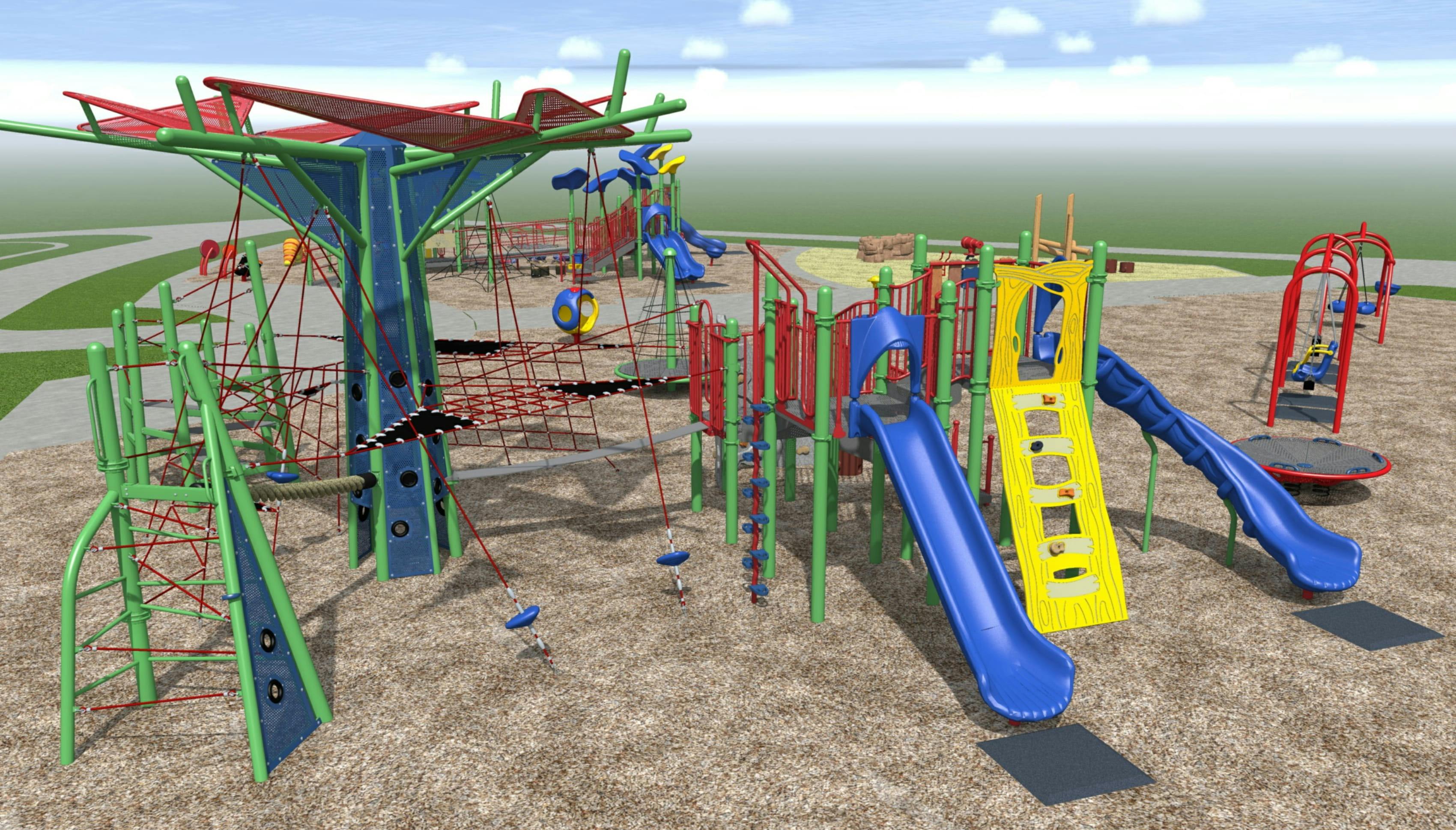 Playground C: Senior Play Area