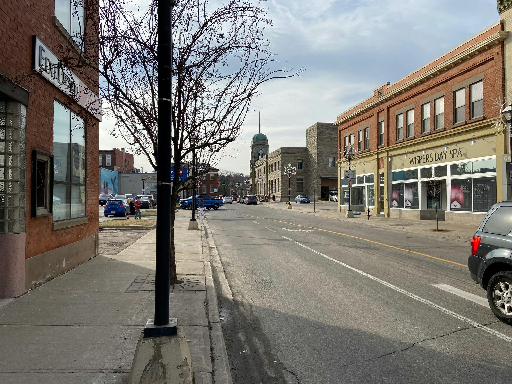 View of Dickson Street