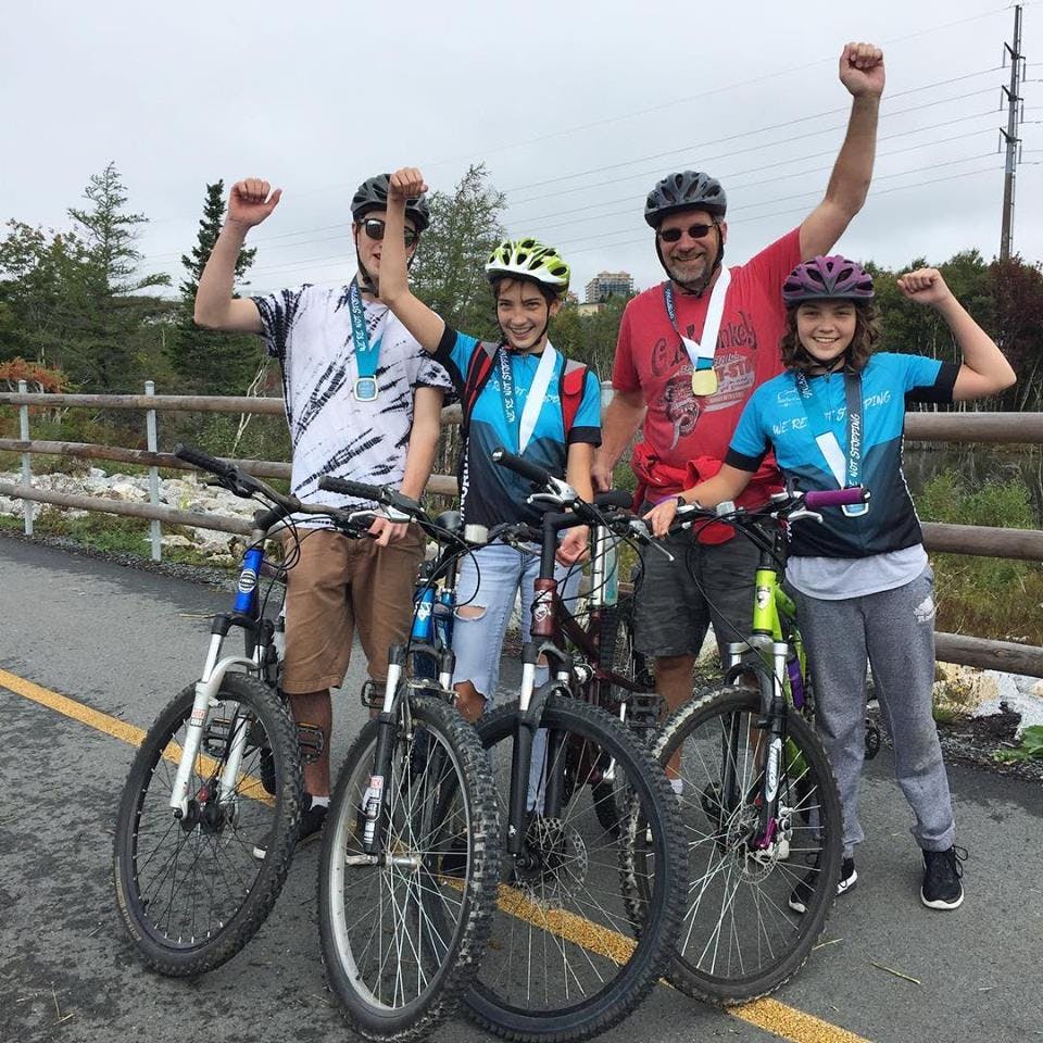 Transportation & Public Works supporting the Ride for Cancer, September 2018 