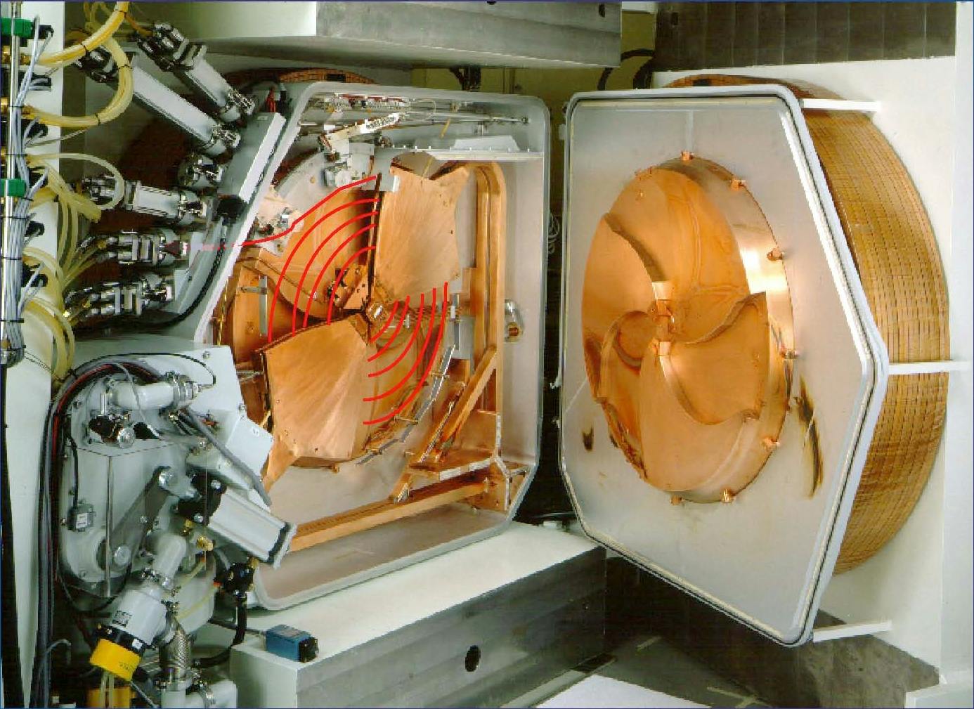 Internal View of Cyclotron
