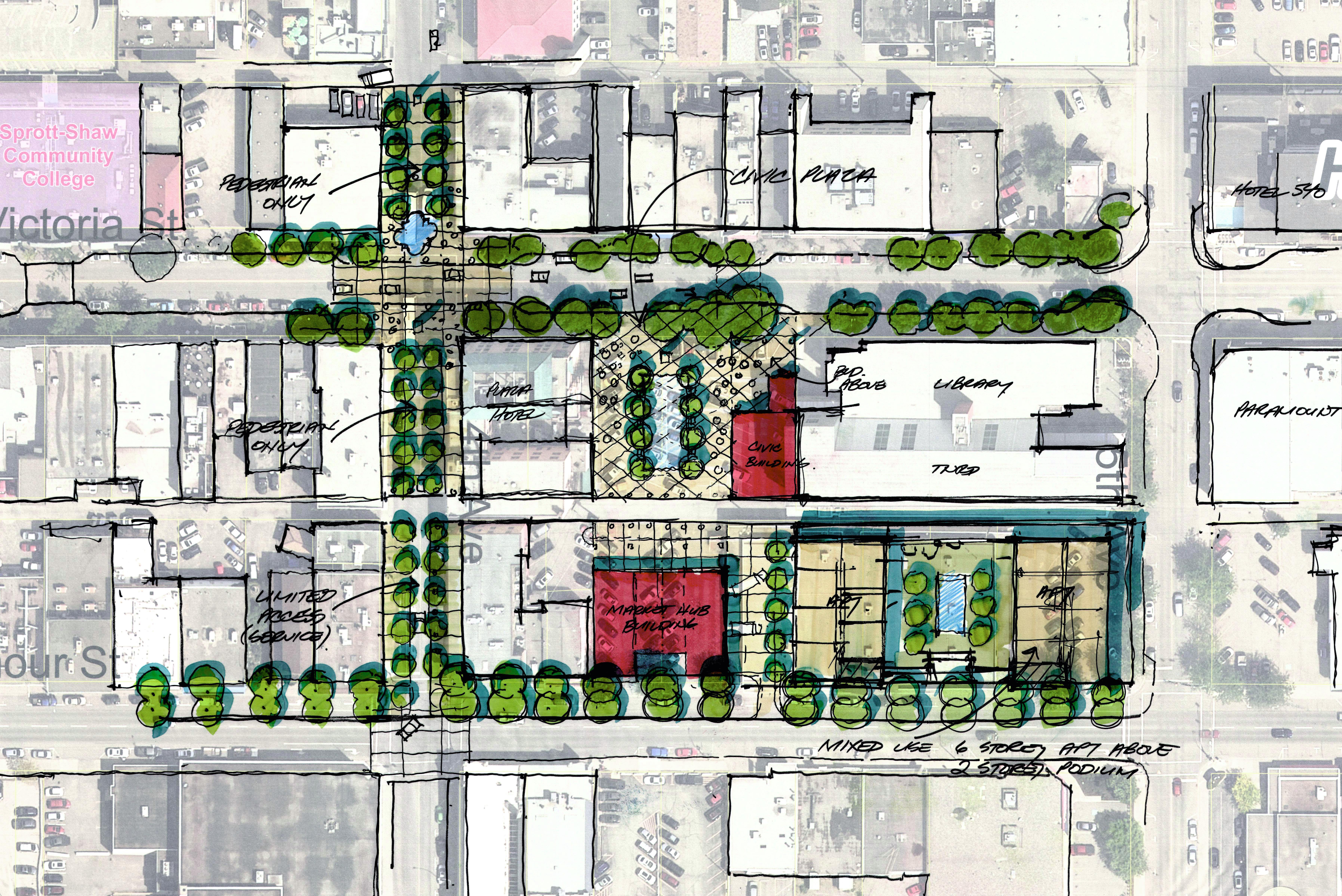 Public Plaza Site Plan
