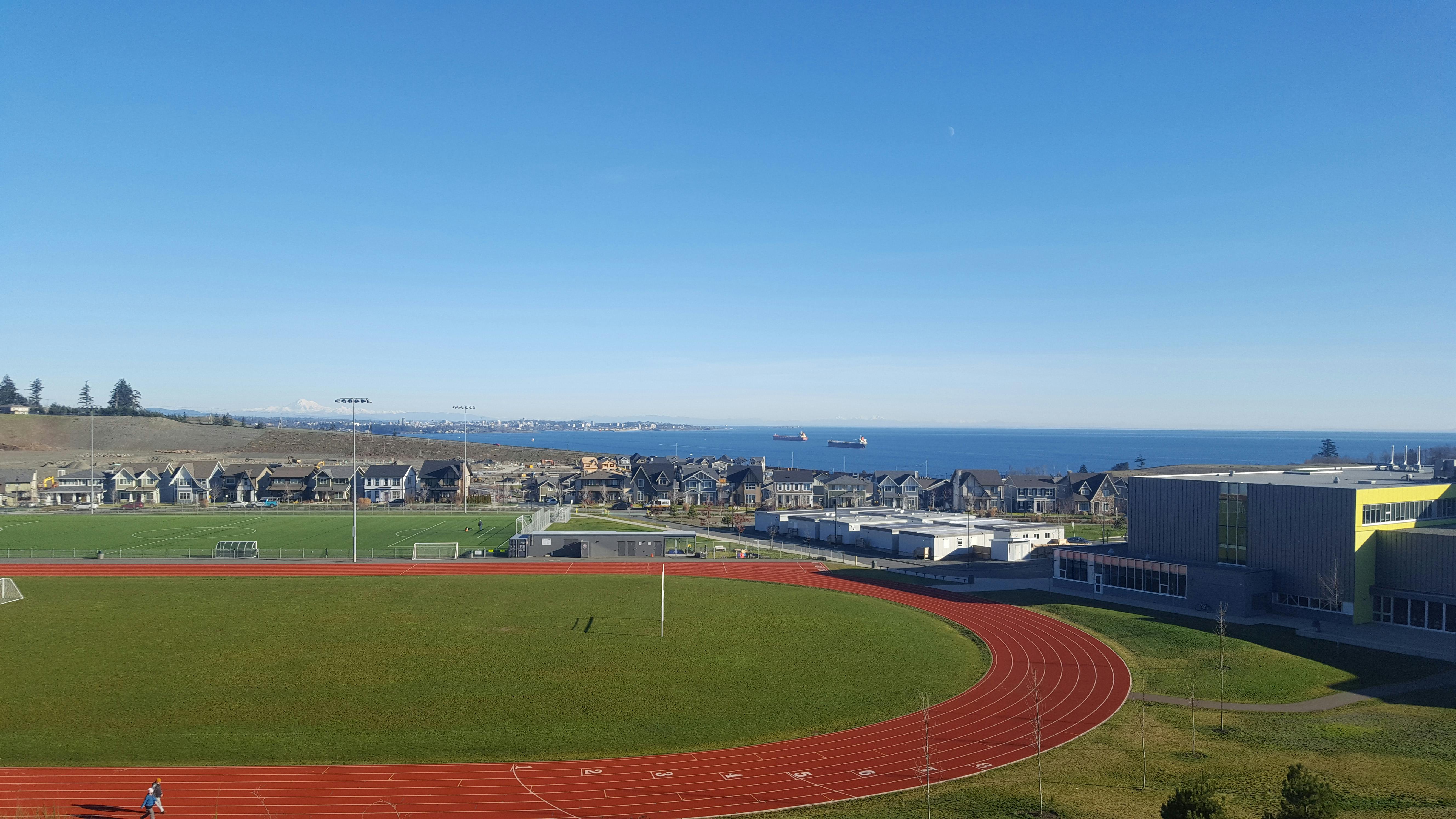 Overlooking Royal Bay Secondary School