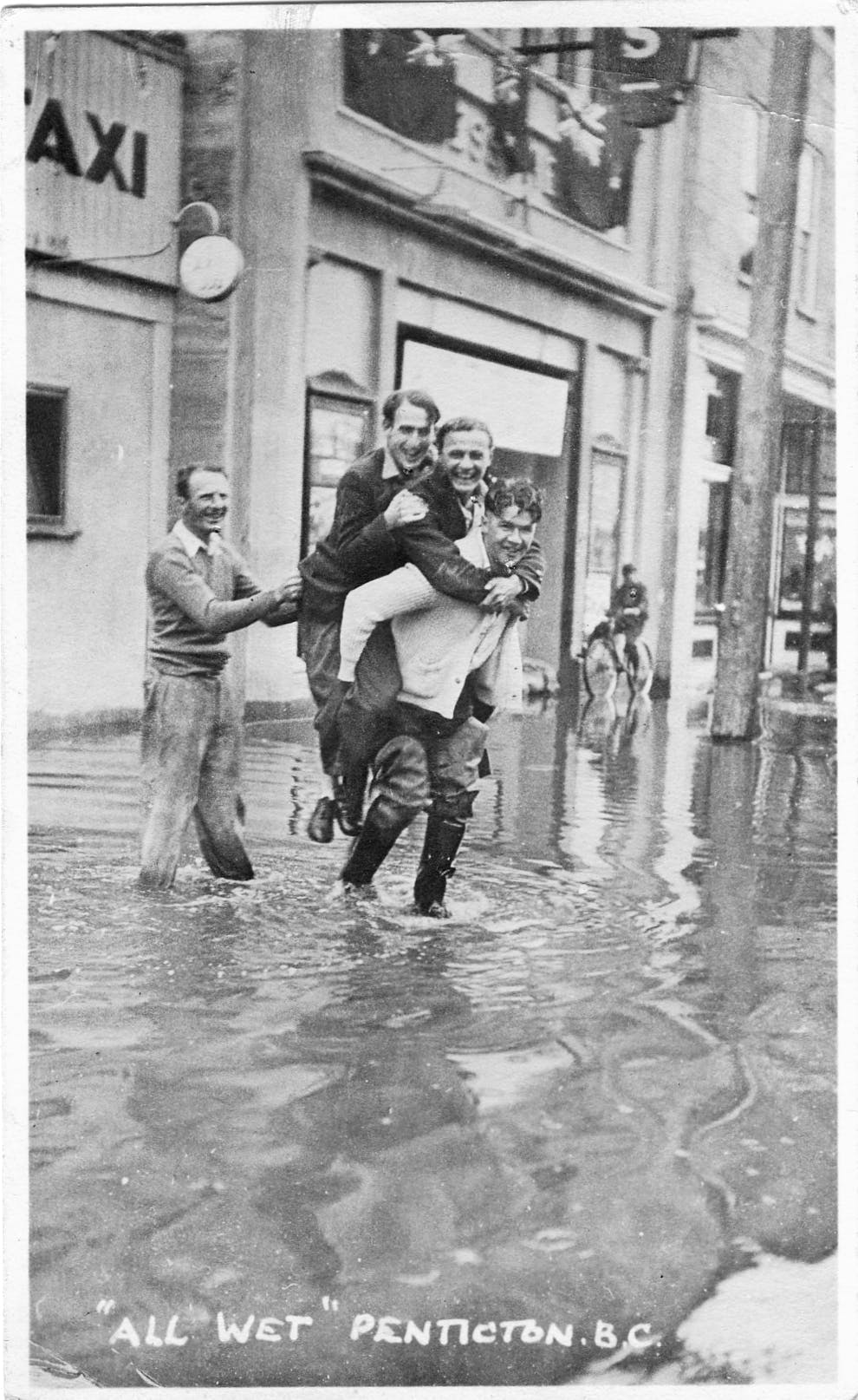 Historic photo of creek flooding #1