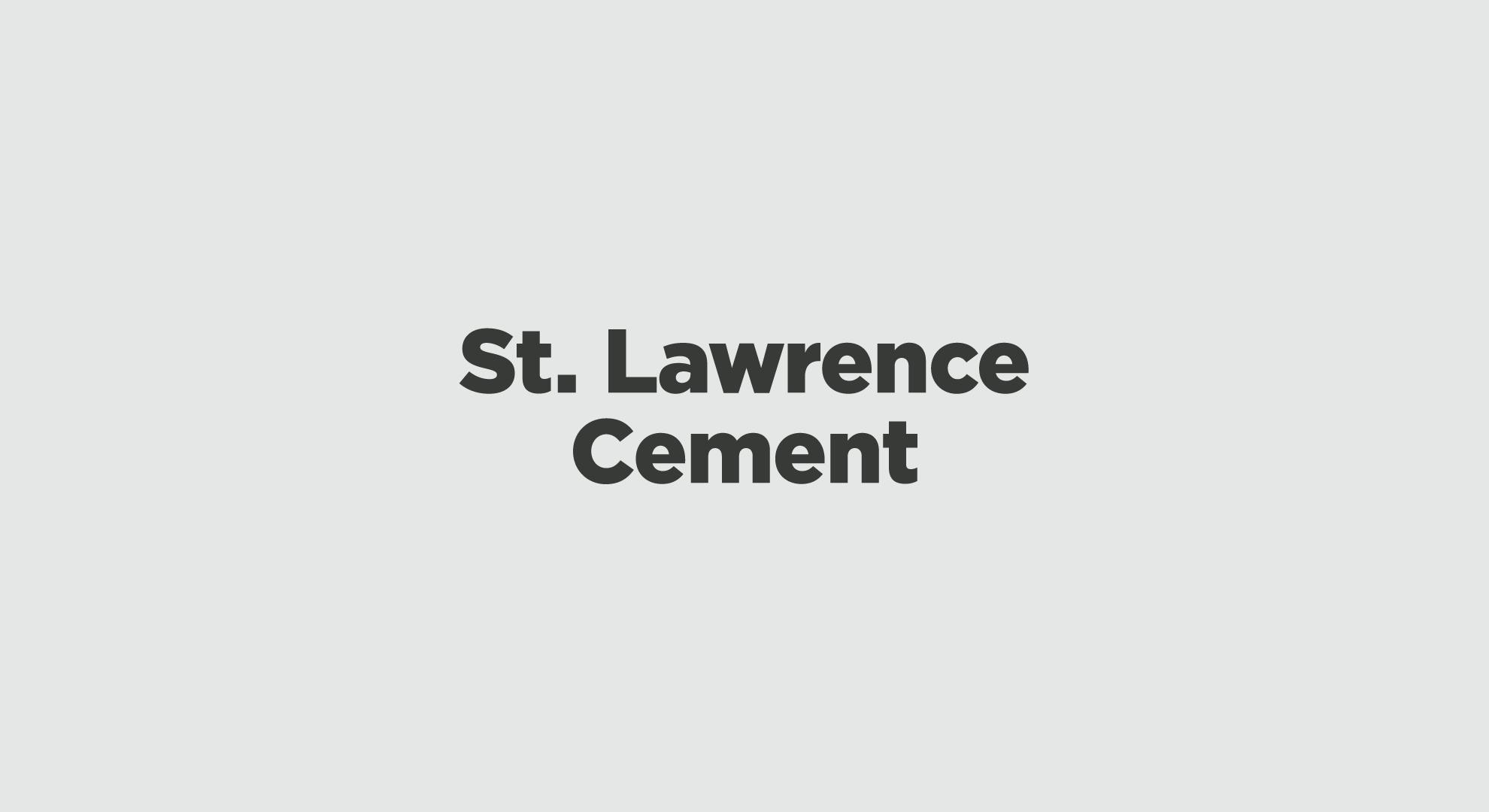 St. Lawrence Cement Graphic