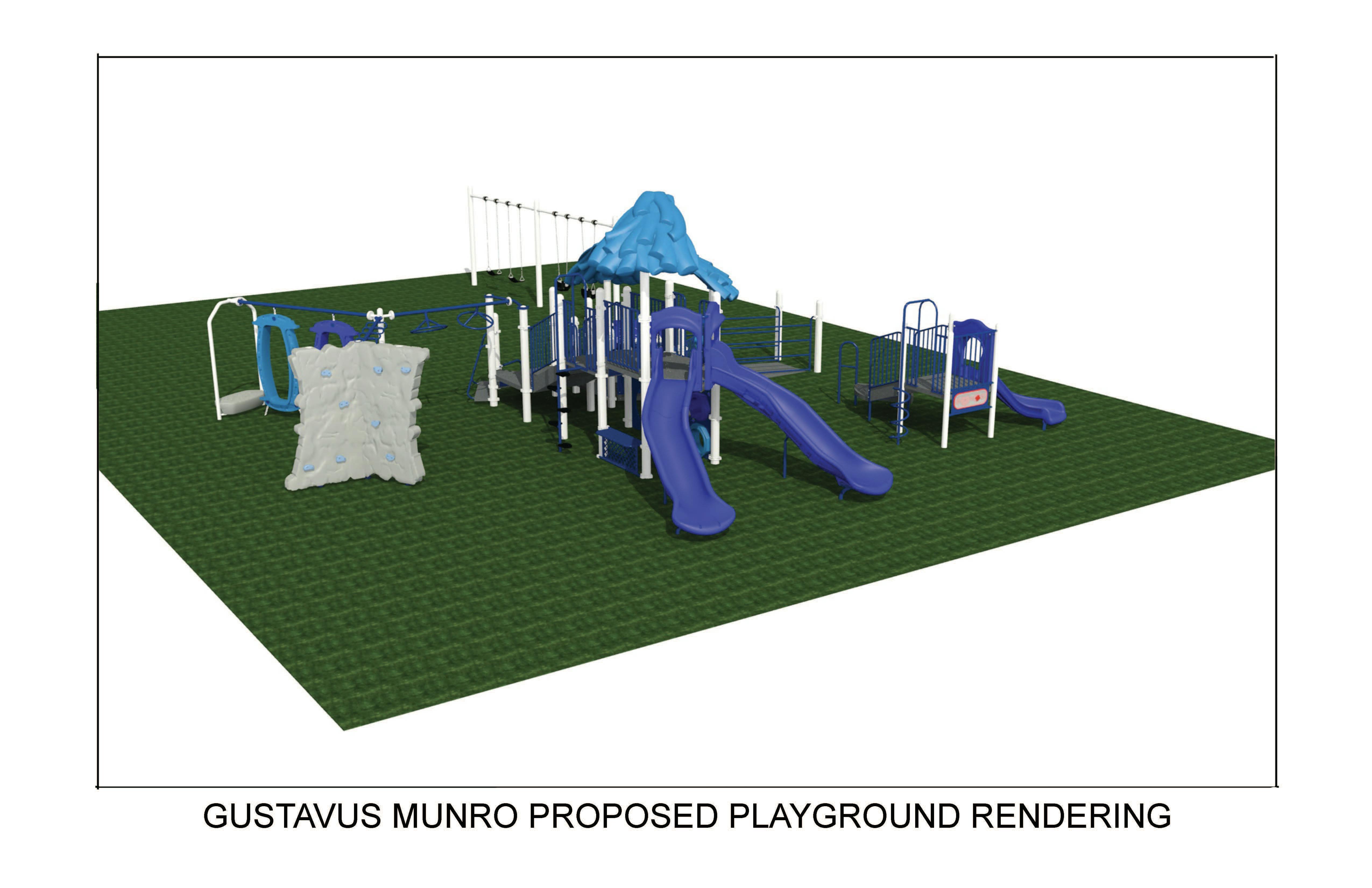Gustavus Munro Park Rendering