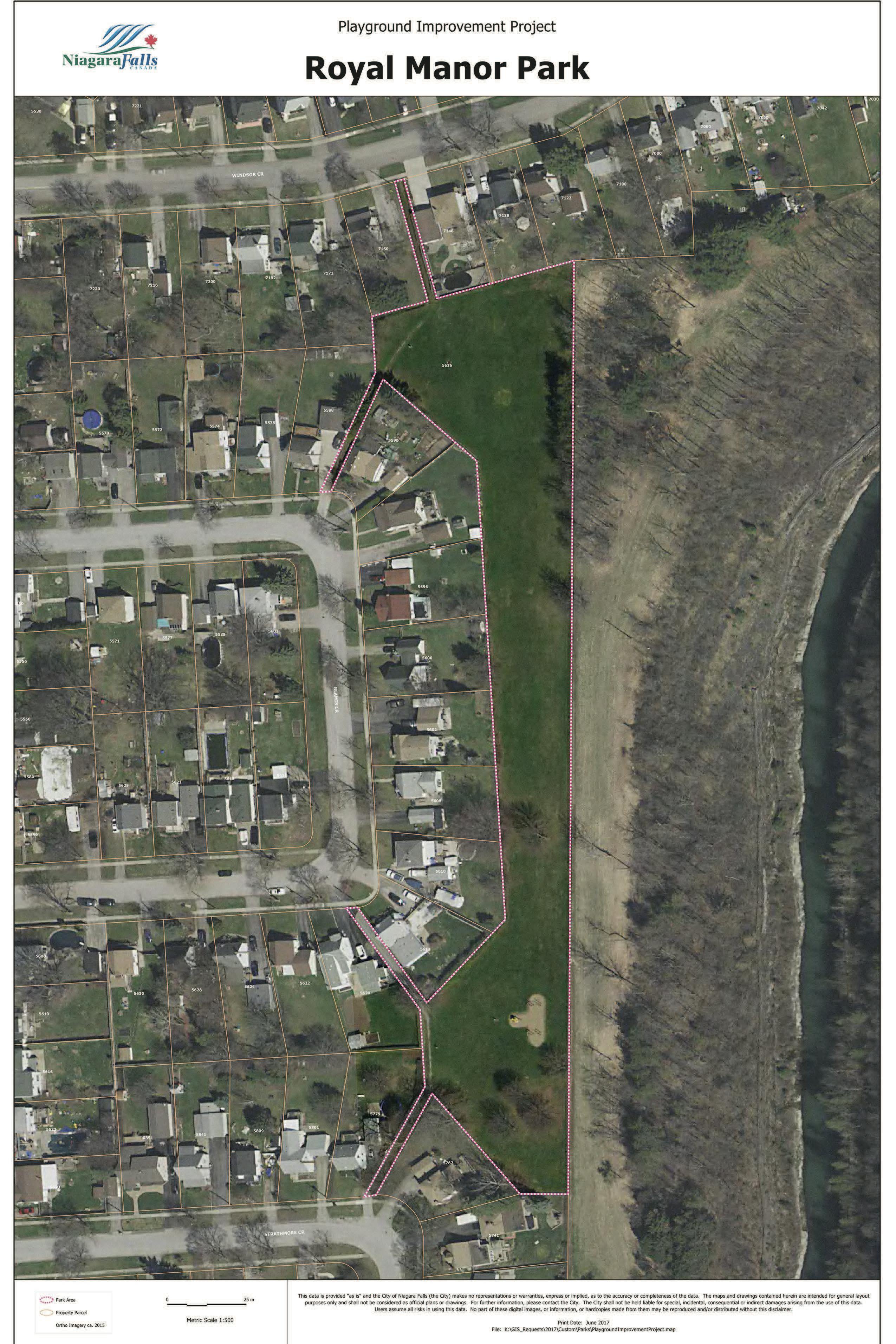 Royal Manor Park Plan