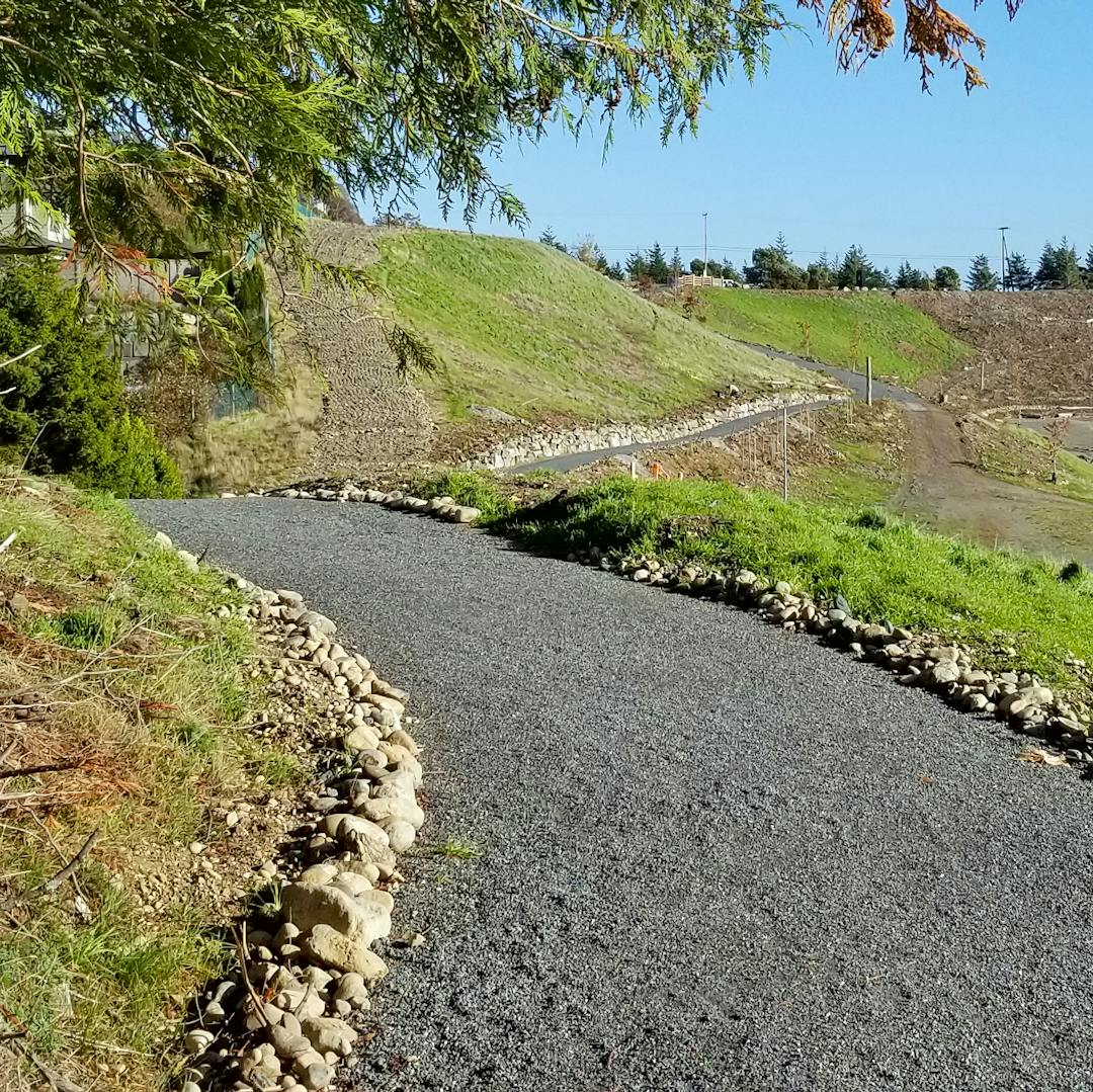 new trail in Royal Bay
