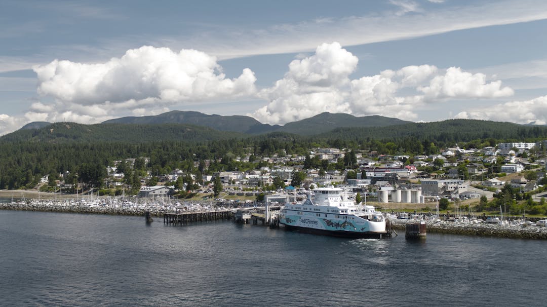 Westview Terminal with the Salish Orca in dock.