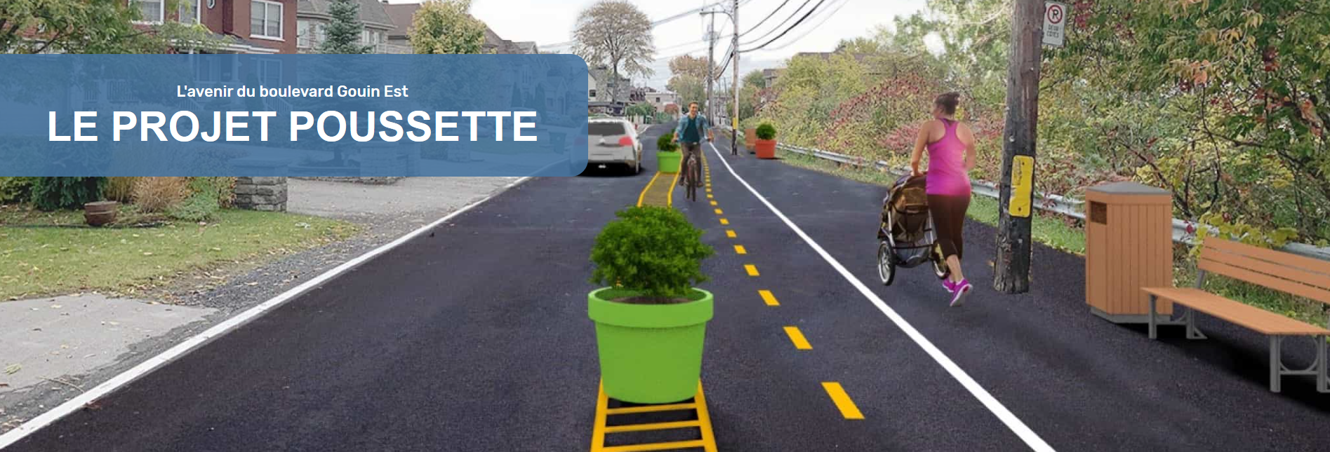 poussette montreal