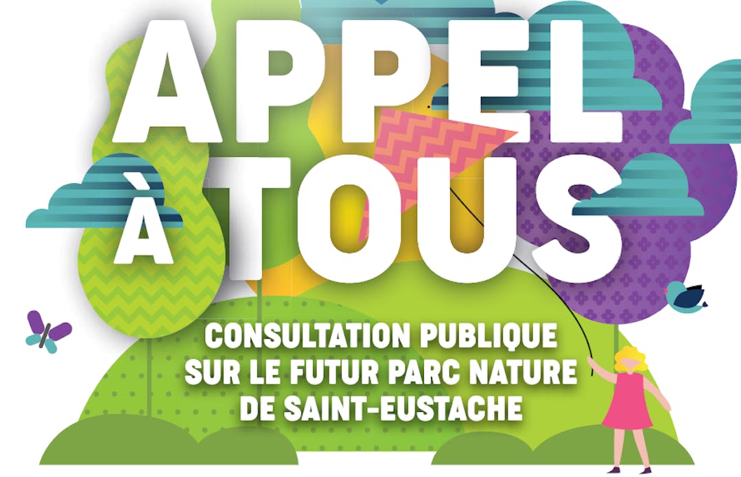 Consultation publique futur parc nature de Saint-Eustache